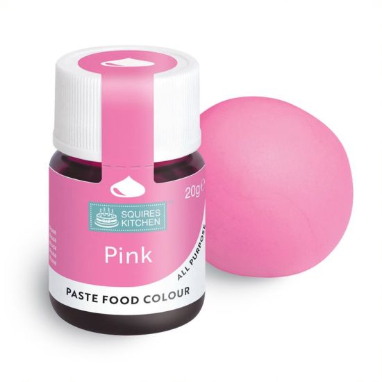Squires Kitchen Food Colour Lebensmittelfarbe Paste rosa 20 g (100 g = 17,45 €) – Bild 2