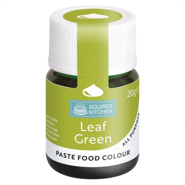 Squires Kitchen Food Colour Lebensmittelfarbe Paste blattgrün 20 g (100 g = 17,45 €)