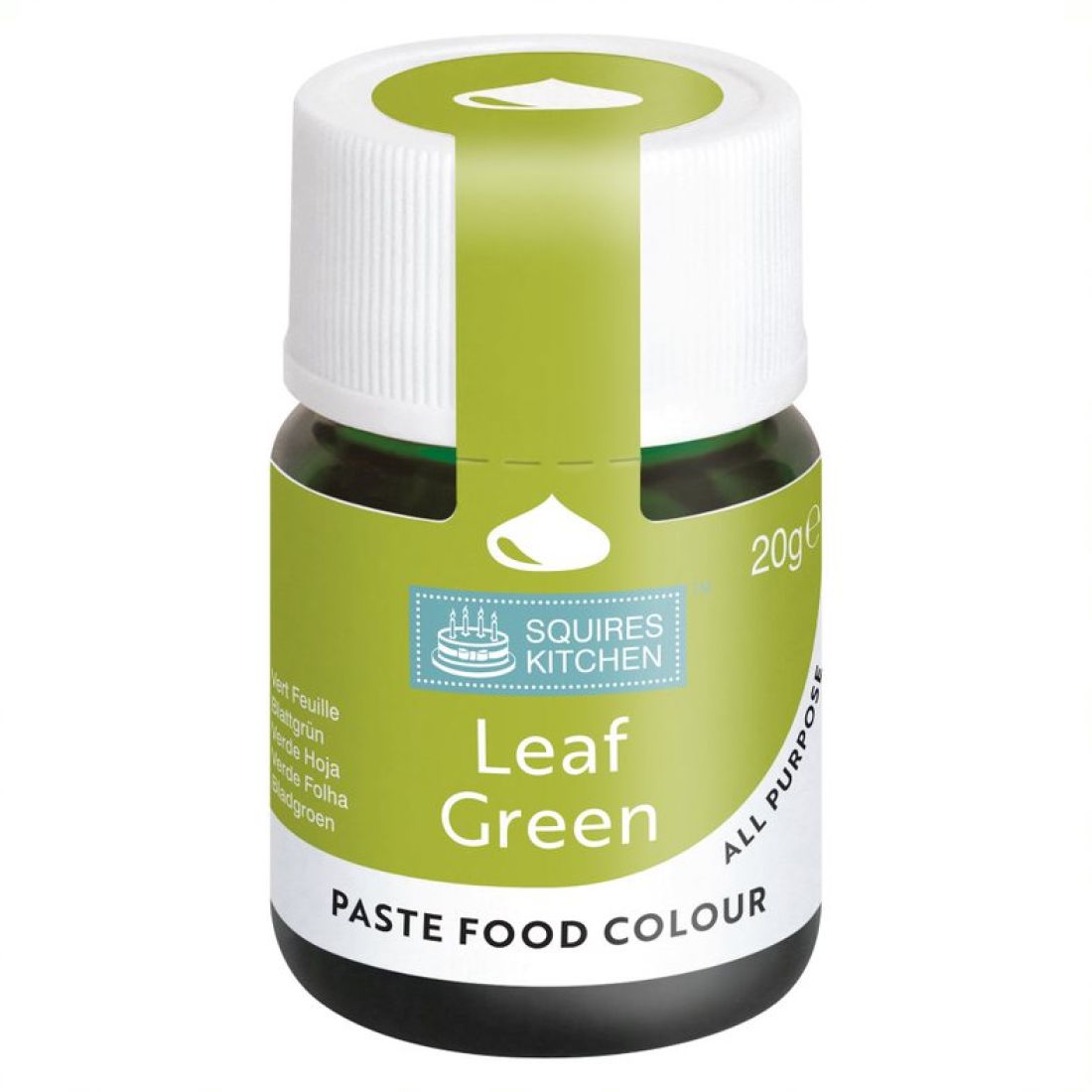 Squires Kitchen Food Colour Lebensmittelfarbe Paste blattgrün 20 g (100 g = 17,45 €)