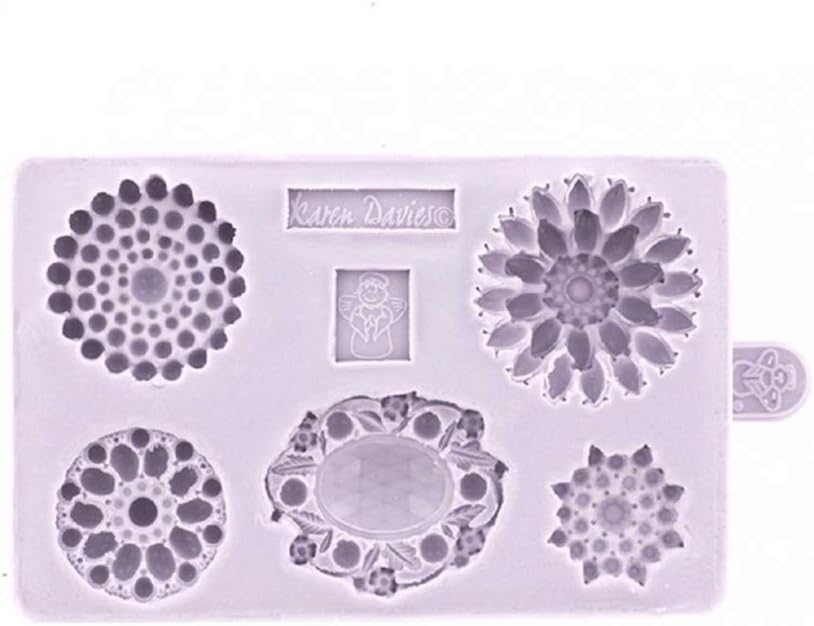 Karen Davies Silikonform "Brooch" Brosche